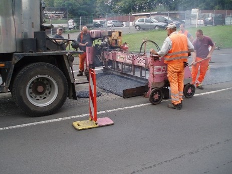 Einbau Gussasphalt