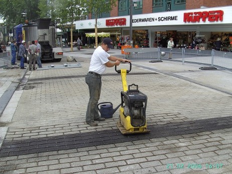Prägung Gussasphalt