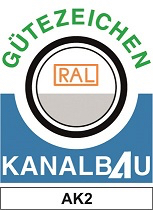 Gütezeichen RAL Kanalbau